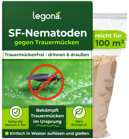 SF-Nematoden gegen Trauermücken