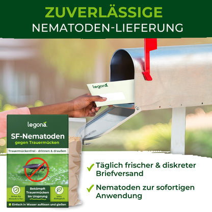 SF-Nematoden gegen Trauermücken